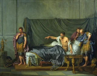 Keizer Severus berispt zijn zoon Caracalla omdat hij hem wilde vermoorden, 1769