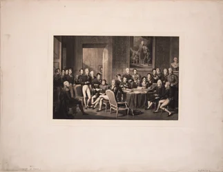 Het Congres van Wenen, ca. 1815