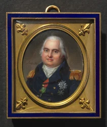 Portret van Lodewijk XVIII, c. 1822