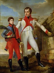 Louis Bonaparte (1778-1846) Koning van Holland en Louis Napoleon (1804-31) Kroonprins van Holland, ca. 1806