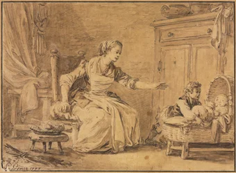Moederlijke bezorgdheid, 1777