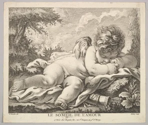 De slaap van Cupido