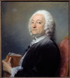Portret van de schilder Hubert Drouais