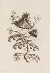 Bloementak, uit "Fleures Persannes"