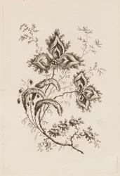 Bloementak, uit "Fleures Persannes"