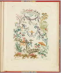 Ornamentontwerp uit "Nouvelle suite de cahiers chinois a l
