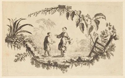 Plaat, uit "Recueil de Plusieurs Jeux d