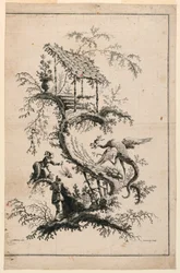 Plaat, uit Suite de Jeu Chinois
