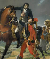 Dood van generaal Louis Charles Antoine Desaix bij de Slag bij Marengo op 14 juni 1800