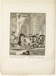 Vrijlating van college, uit De spelen van de Urkers van Parijs