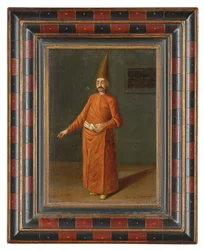 Een Ottomaanse bijldrager