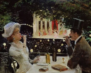 Dîner aux Ambassadeurs, ca. 1880