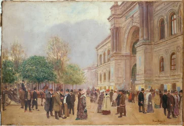 Vertrek uit de Salon, Palais de l