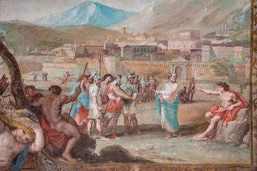 Bacchus, Lycurgus en Hermes Trismegistus
