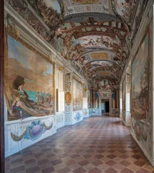 Uitzicht op de Bacchusgalerij