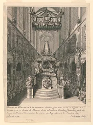 Catafalque van Louis Boucherat, Tweede Staat, St. Gervais, Parijs