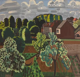 Zonnig Brabants landschap