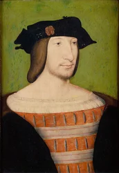 Portret van Frans I 1494-1547, koning van Frankrijk, hertog van Bretagne, graaf van Provence, 1515