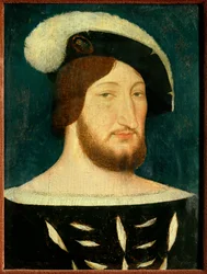 Portret van Frans I (1494 - 1547), koning van Frankrijk