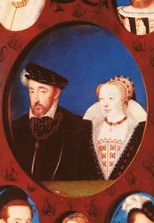 Portret van Hendrik II van Frankrijk (Saint-Germain-en-Laye)