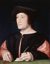 Portret van een bankier