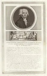 Portret van Louis Pierre Manuel