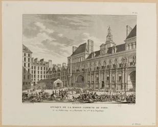 Aanval op de Maison commune in Parijs