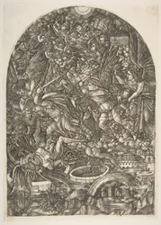 Sint-Michiel en de Draak, uit de Apocalyps, n.d.