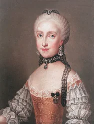 Infanta Maria Ludovica, dochter van Karel III van Spanje en vrouw van Leopold II (1747-92) Heilige Roomse Keizer en groothertog van Toscane