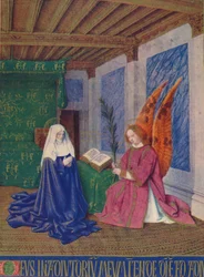De tweede annunciatie, ca. 1455, 1939