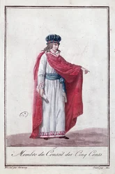 Lid van de Raad van de Vijfhonderd tijdens de Directoire periode, 1795-99