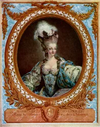 Marie Antoinette, koningin-gemalin van koning Lodewijk XVI van Frankrijk