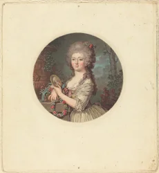 Portret van een jonge prinses