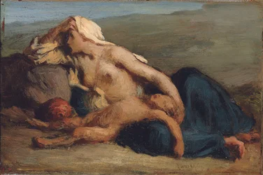 Hagar en Ismaël