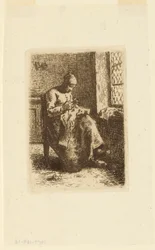 La Couseuse (De Vrouw die Naait)