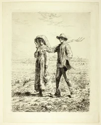 Boeren gaan aan het werk