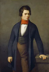 Portret van Leconte de Lisle 1818-1894
