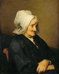 Portret van de weduwe Roumy