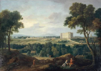 Het observatorium en omgeving, uitzicht vanaf de Butte aux Cailles