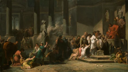 Atheense meisjes trekken loten, 18e eeuw