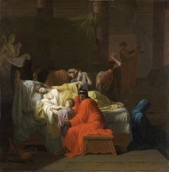 De dood van Alcestis, 1794