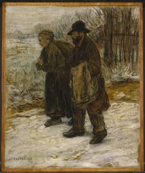 Parijse voddenrapers, ca. 1885