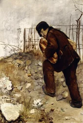 De man met twee broden, 1879