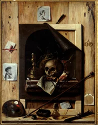 Vanitas en trompe l