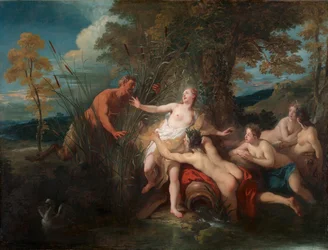 Pan en Syrinx, 1720