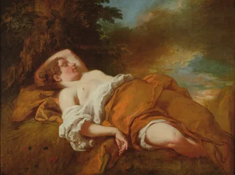 De slapende maaier