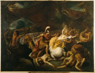 De strijd van de Lapithen en de Centauren