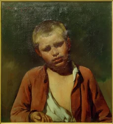 Jonge bedelaar