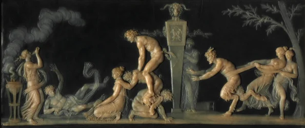 Het spel van haasje-over, 1785