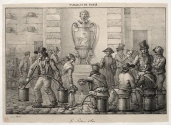 Scènes van Parijs: De Waterdragers